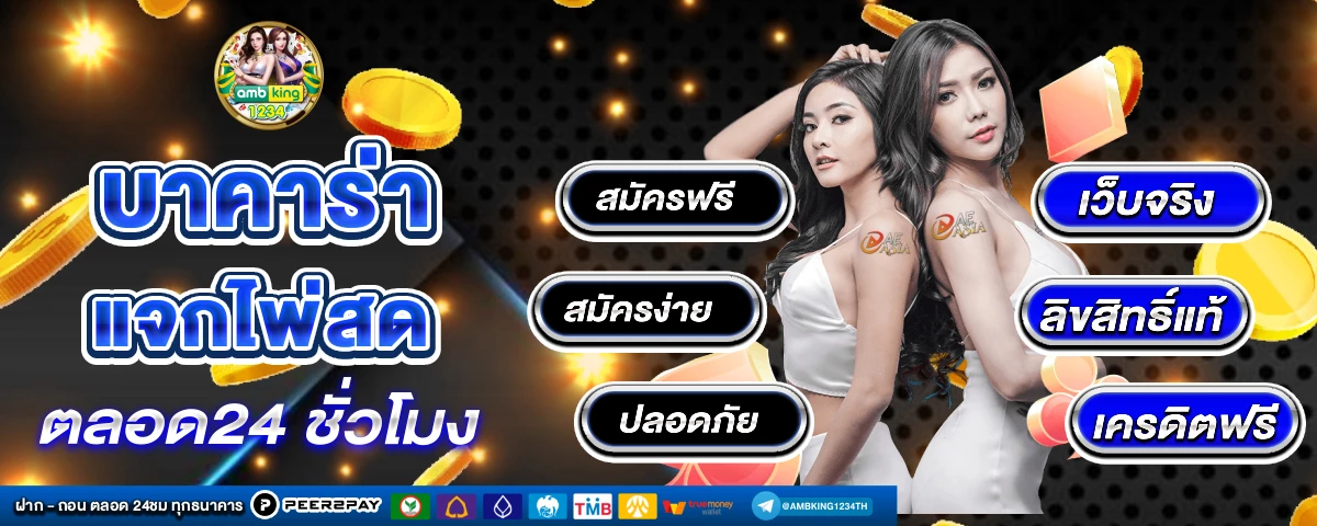 เว็บพนันคาสิโน - แบนเนอร์โปรโมชั่น