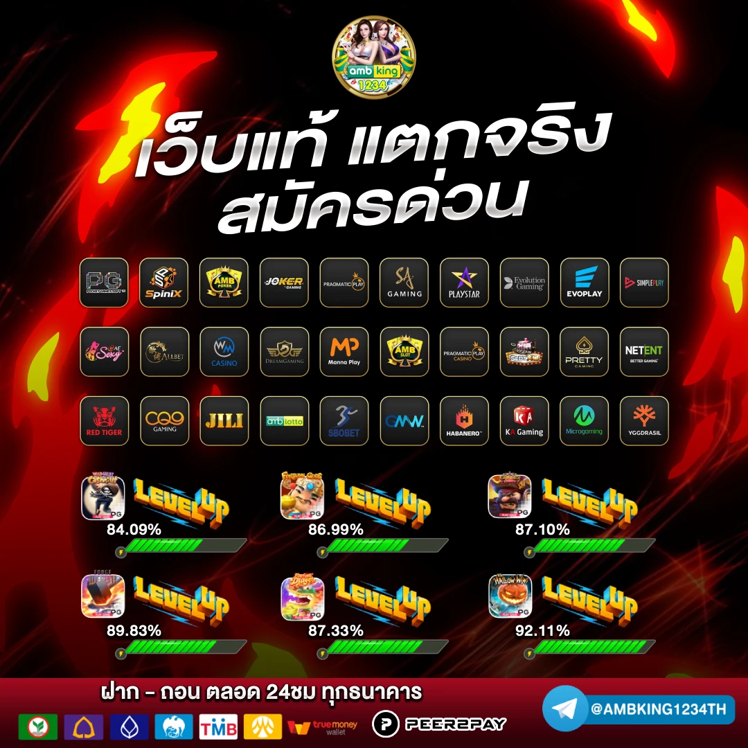 slot เว็บตรงต่างประเทศ - แบนเนอร์โปรโมชั่น