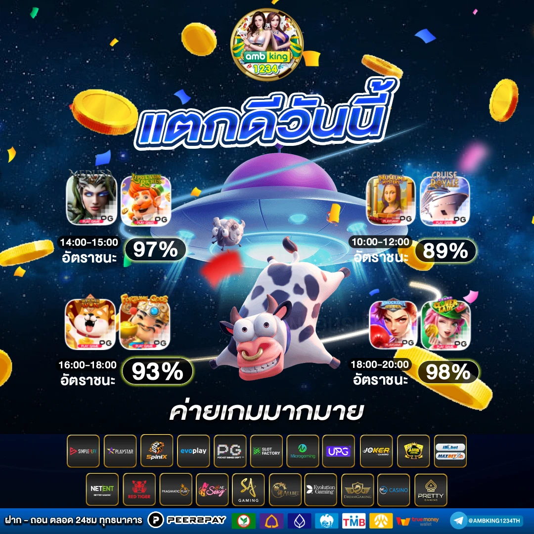 เว็บเกม สล็อต - แบนเนอร์โปรโมชั่น